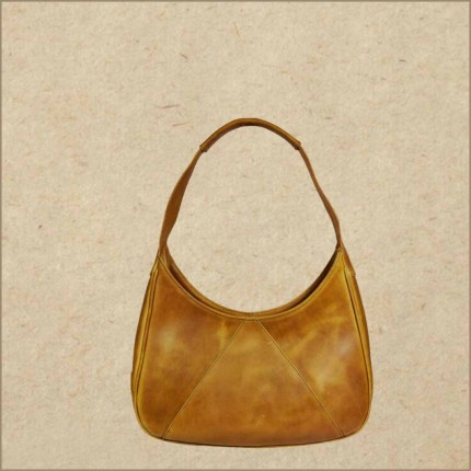 Leather Handbag for Women - Top Handle Shoulder Bag
